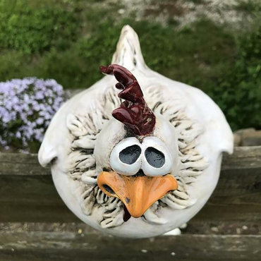 Garden chicken decoration