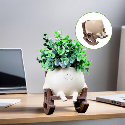 Smiley face planter