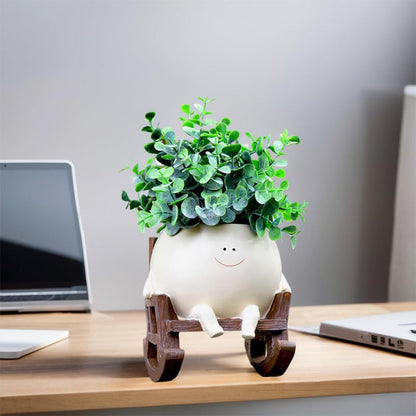 Smiley face planter