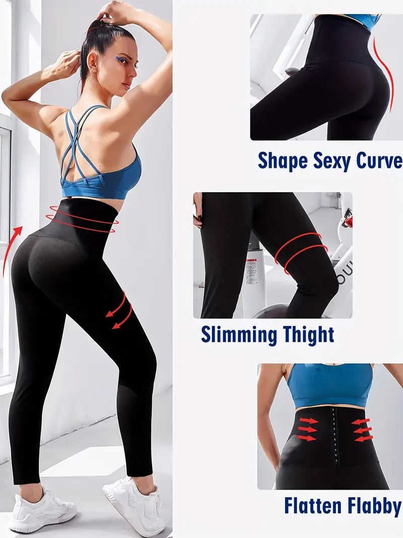 SweatLegging™ - The leggings that make you sweat and accentuate your body beautifully! 