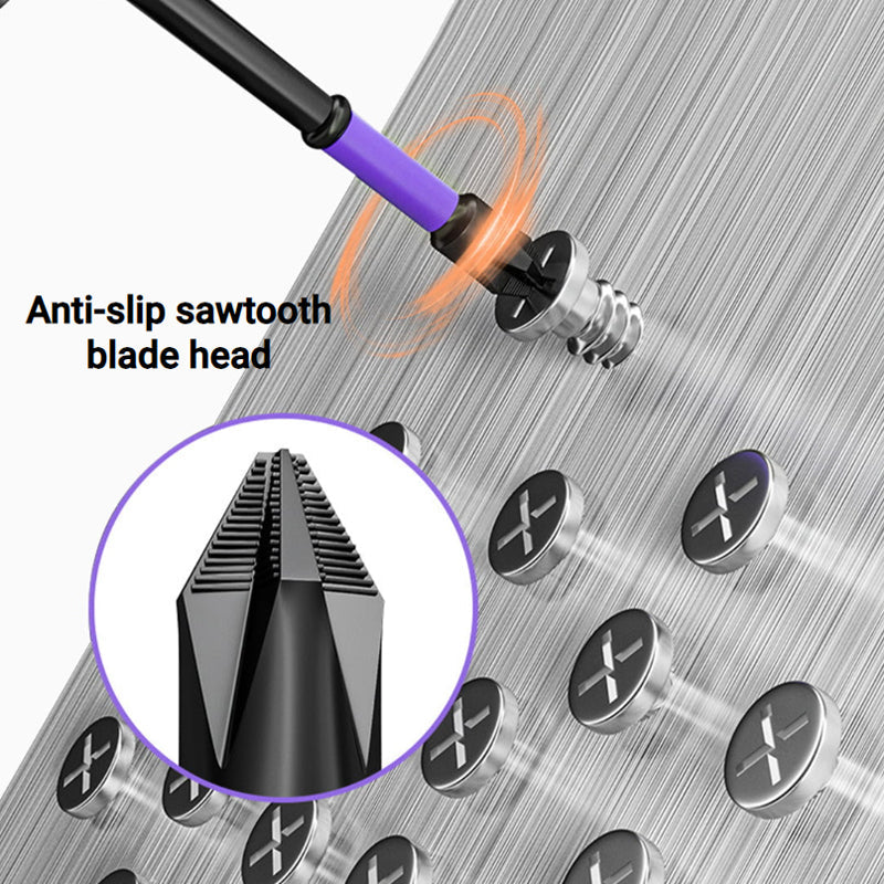 Tuffbit | D1 anti-slip and shockproof bits with Phillips screwdriver bits