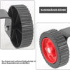 MähPro - Universally adjustable support wheel for precise, stable lawn cuts