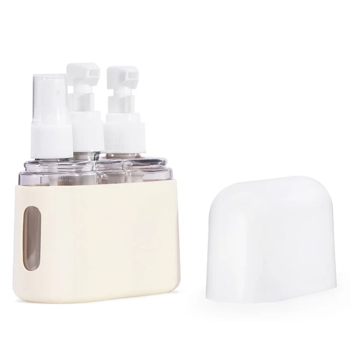 MiniPour - 50 ml portable mini shampoo dispenser for travel AutoBuff - Car polisher (Last day discount)