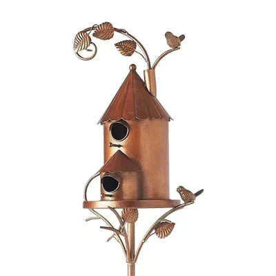 ChirppyHouse™️ - Garden Decoration Metal Birdhouse [Last Day Discount]