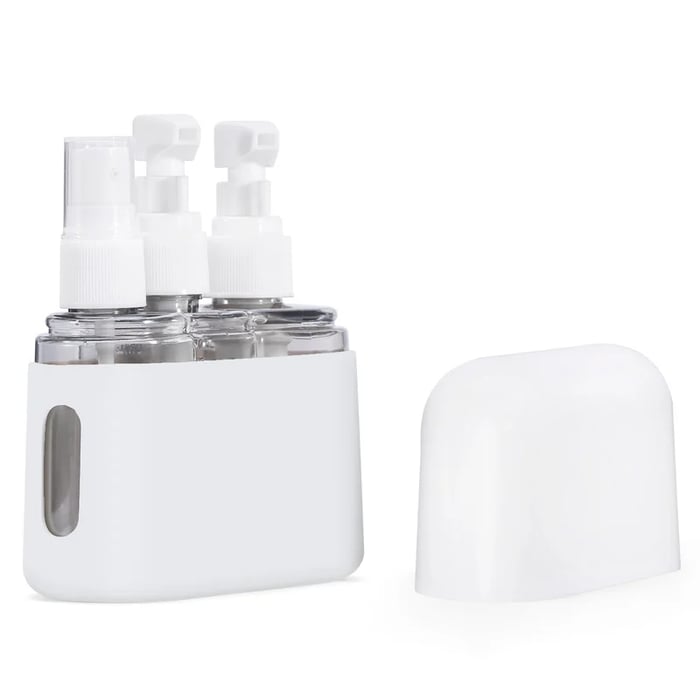 MiniPour - 50 ml portable mini shampoo dispenser for travel AutoBuff - Car polisher (Last day discount)