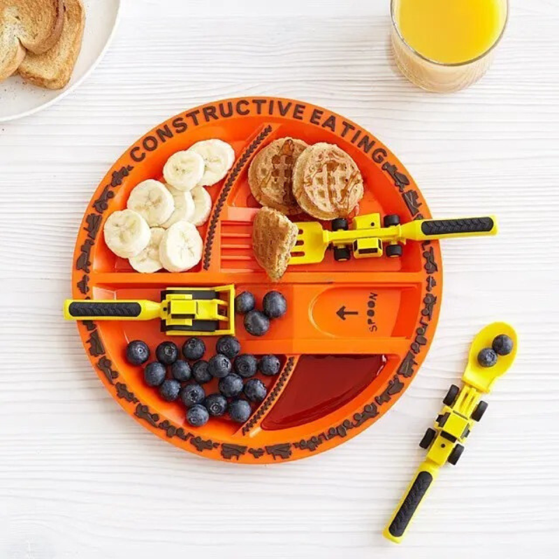 MealChamp™ - Kid-friendly meal set with exciting construction theme [Last day discount] 