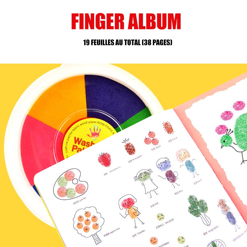 ColorDab™ - Fun Finger Painting Set [Last day discount]