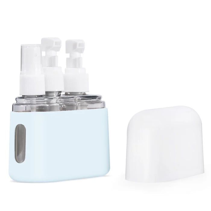 MiniPour - 50 ml portable mini shampoo dispenser for travel AutoBuff - Car polisher (Last day discount)