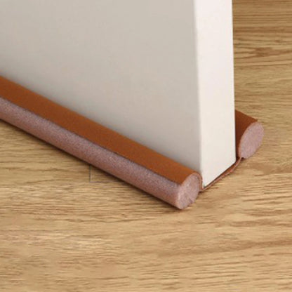 Double -sided door flooring air protection