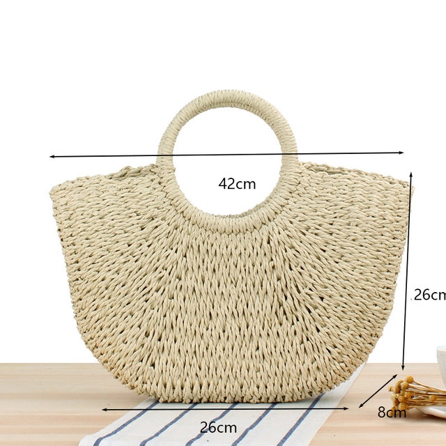 Manoula™ - Handmade moon shaped summer bag for summer [Last day discount]