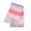 Cheerful cashmere winter scarf