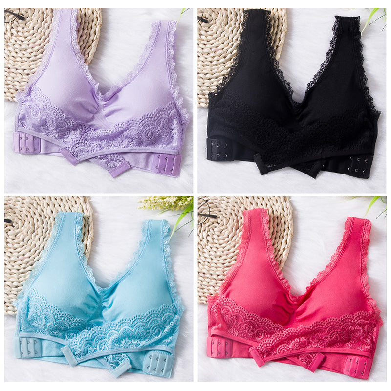 LaceLux™ - Wireless bra for women with full coverage