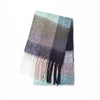 Cheerful cashmere winter scarf