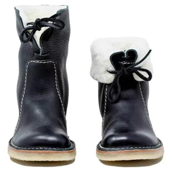 Feeded women's winter boots