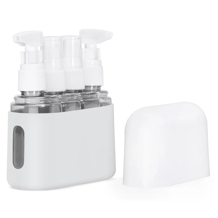 MiniPour - 50 ml portable mini shampoo dispenser for travel AutoBuff - Car polisher (Last day discount)