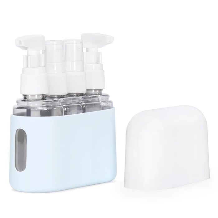 MiniPour - 50 ml portable mini shampoo dispenser for travel AutoBuff - Car polisher (Last day discount)