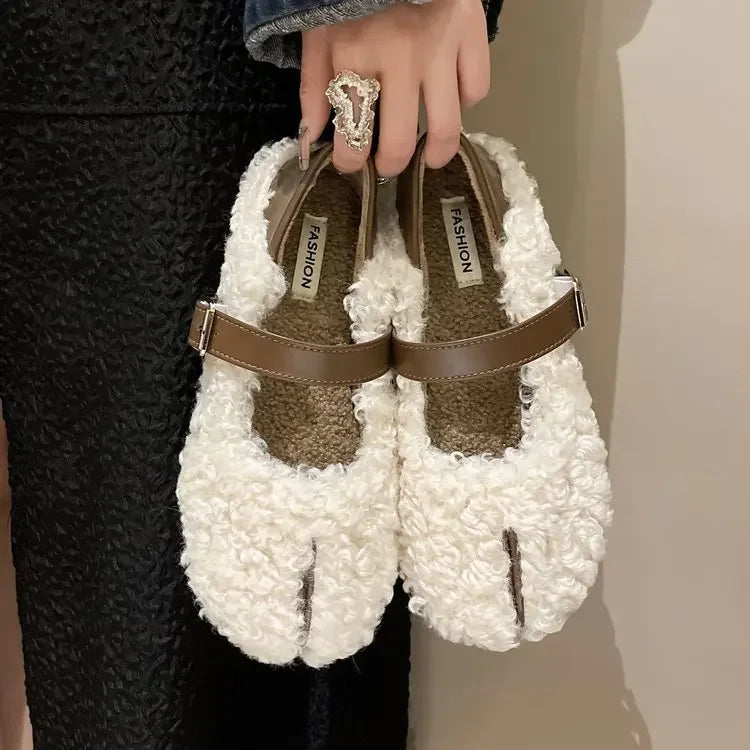 Belva - winter fleece shoes