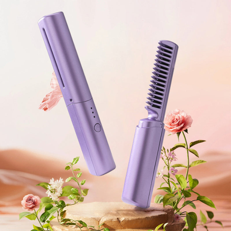 StyleDuo™- 2-in-1 Electric Hair Styling Comb [Last Day Discount]