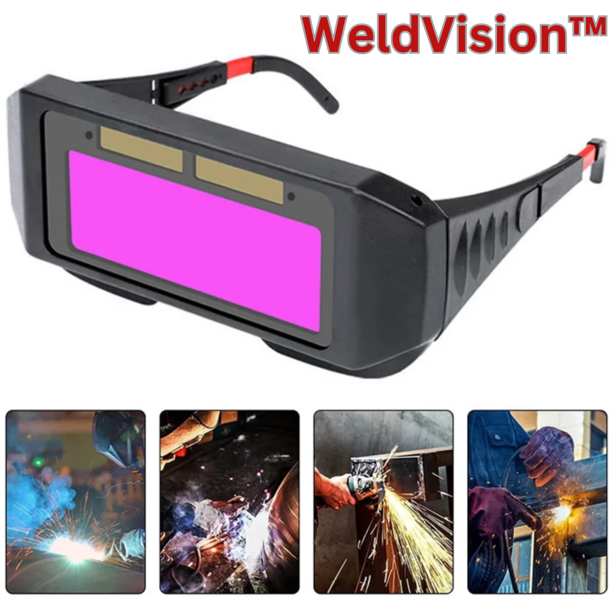 1+1 Free | WeldVision - Welding Goggles [Last Day Discount]