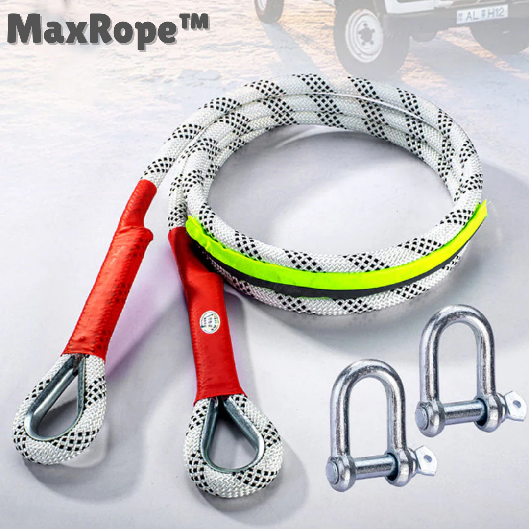 Auto-tow rope