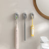 Wall Toothbrush Holder - Wall Mounted Toothbrush Holder with Cover