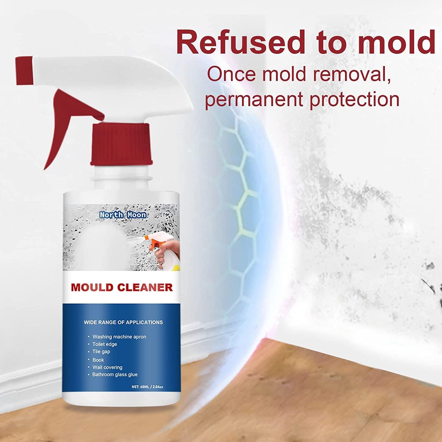 (1+1 Free) - ClearMazay™ - Mold Cleaner Foam Spray - Eliminate mold and stains like they weren't there! [Last Day Discount]