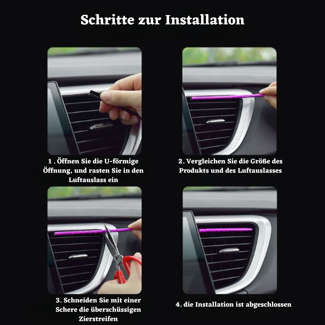 AutoVibe - Car Air Outlet Decorative Strip