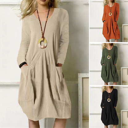 Rosalie | Linen summer dress