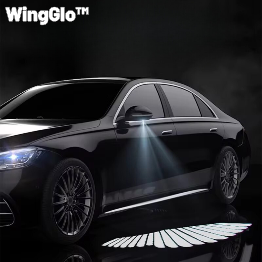 WingGlo - Angel Wing car mirror