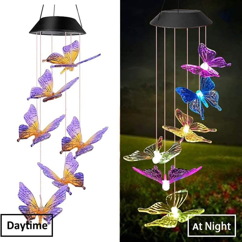 (50% off) BlossomGlow™ Solar Powered Butterfly Lights - Let Butterflies Light Up Your Garden! [Last Day Discount]