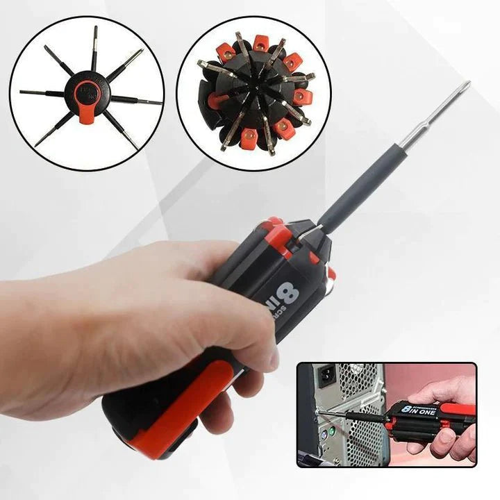 QuickFix™ - Get the job done with this 8-in-1 screwdriver! [Last day discount]