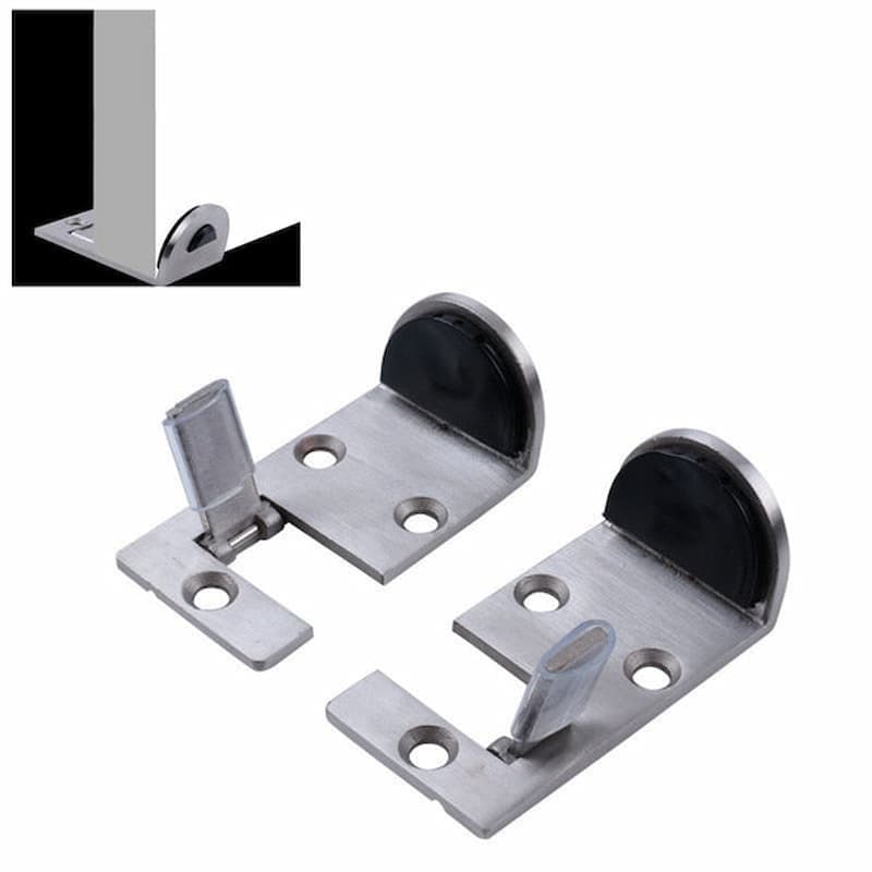 Stainless steel doorstop