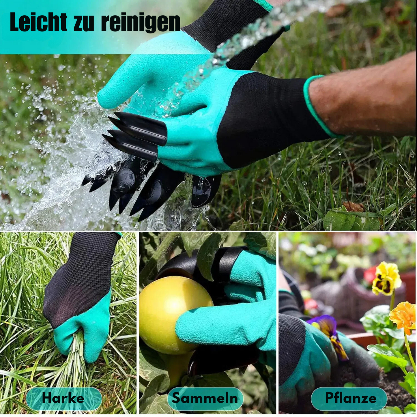 Handklauen rubber gloves