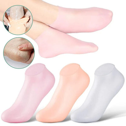 Stepsoothe | Women's foot bath pedicure silicone socks