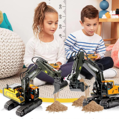 DirtDiggers - Remote Control Excavator Toy [Last Day Discount]