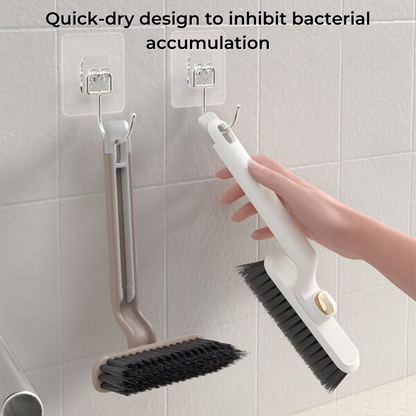 Multifunctional rotating joint cleaning brush