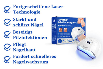 PureNail | Pilz-Lasertherapiegerät - Ihre Geheimwaffe gegen Nagelpilz