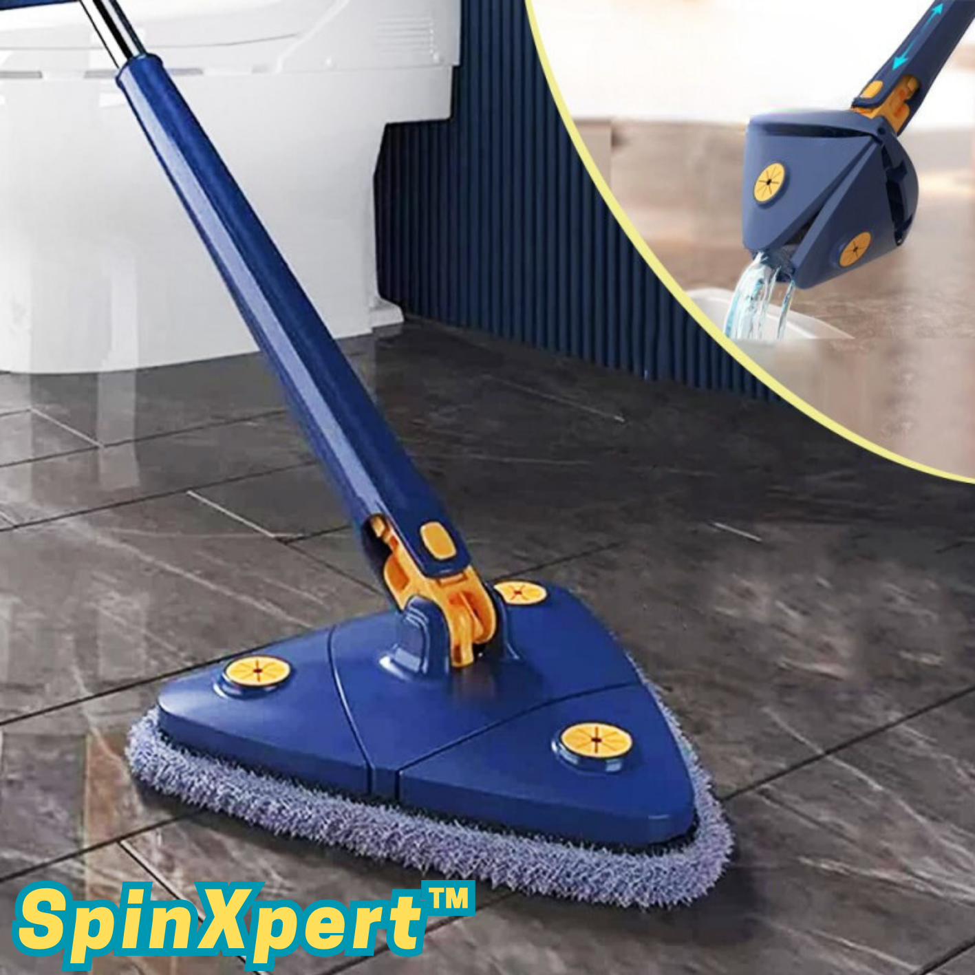 SpinXpert - 360 degree rotating mop