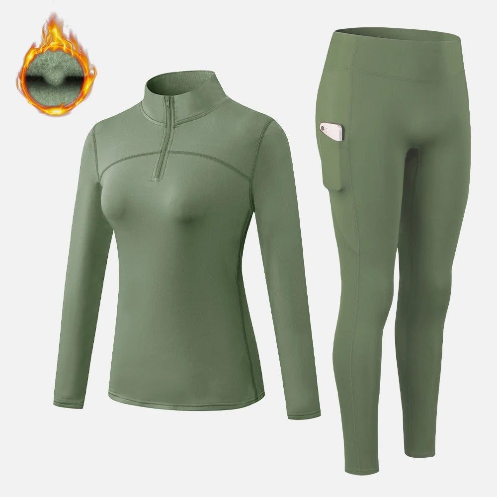 Women's thermal sports suit