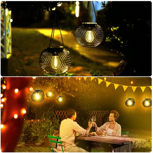 LumenVintage - Retro-style solar lighting for a charming garden atmosphere | 50% OFF