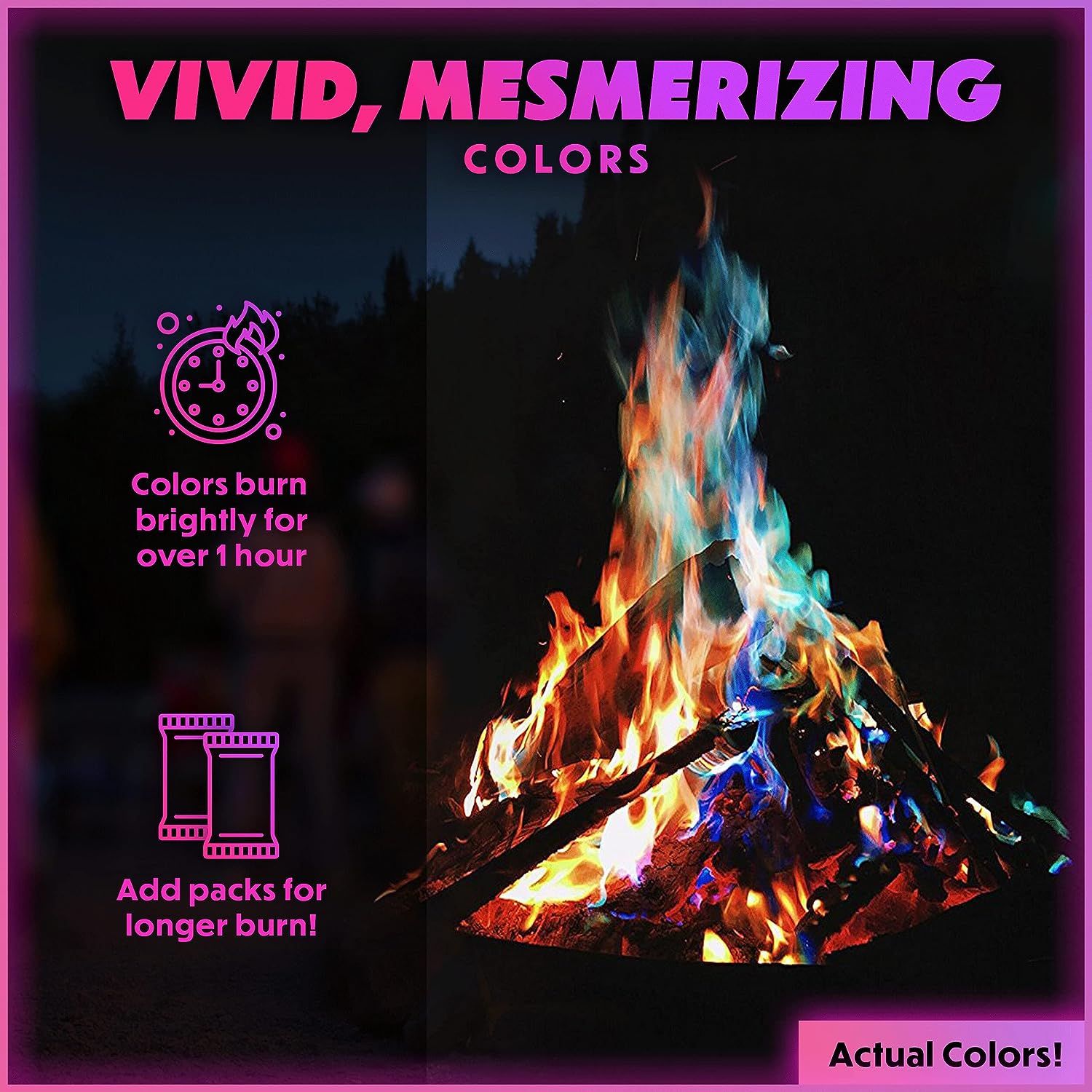 AuroraFlame™ - Magic Flame Color Changing Fire Packs [Last Day Discount] 