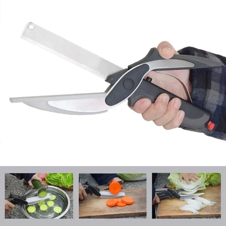 EasySlice™ 2 in 1 Kitchen Scissors | 50% off