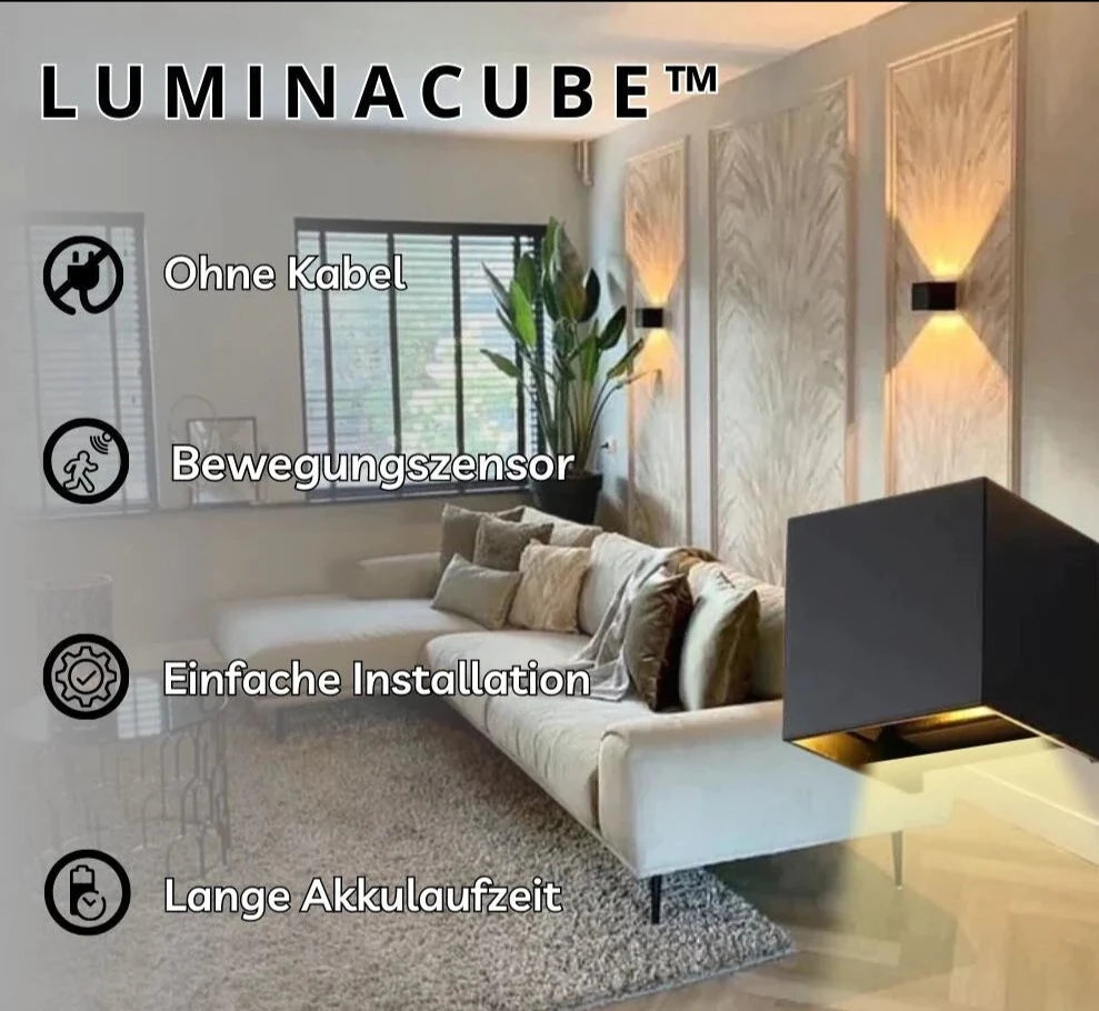 LuminaCube™ - The luxurious wall lamp! [Last day discount] 