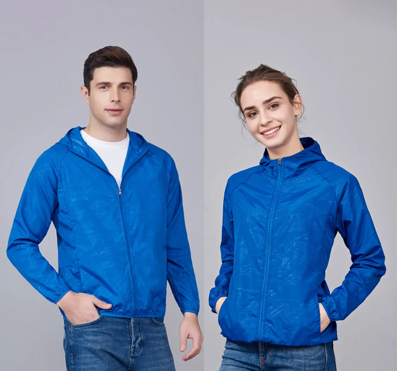 Wasserdichte Unisex Wanderjacke