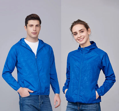 Waterproof unisex hiking jacket