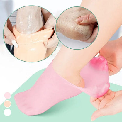 Stepsoothe | Women's foot bath pedicure silicone socks