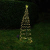 ChristmasBaum™ - Solar LED Metal Christmas Tree with Fairy Lights [Last Day Discount]