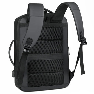 Travel backpack with USB charging connection