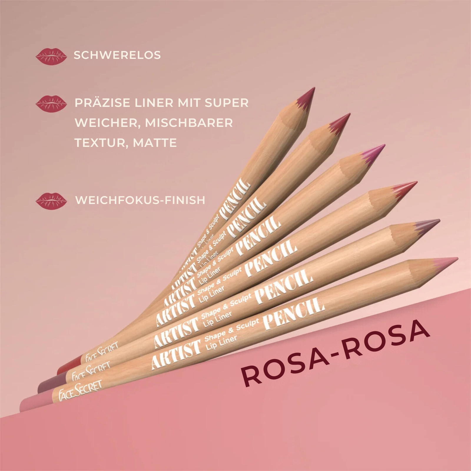 [Heißer Verkauf!] SweetSecret™ - Artist Shape Sculpt Lippenkonturenstift-Set