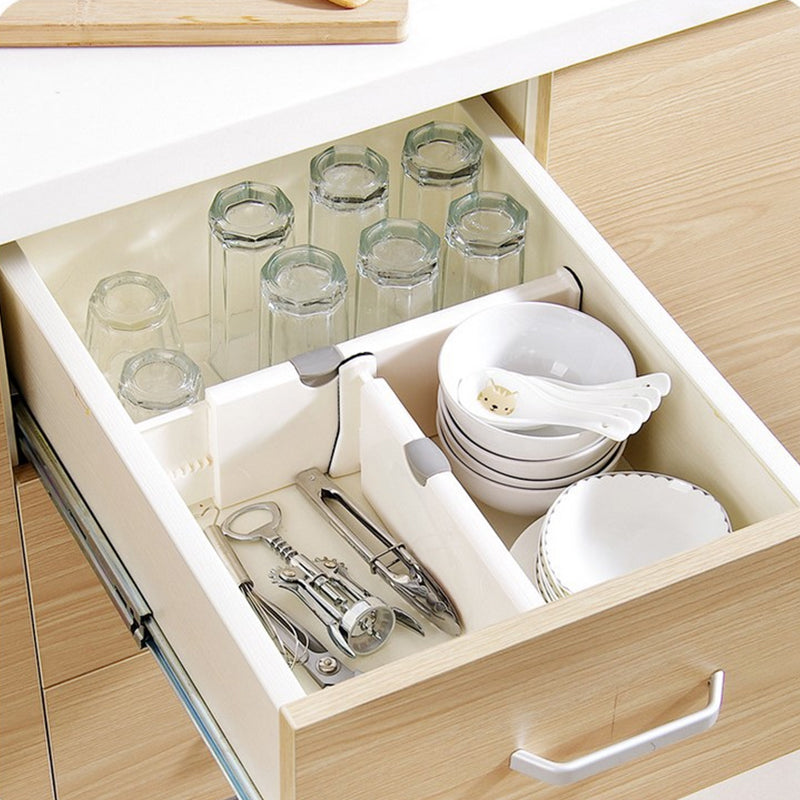 ClearOrganize - Retractable Drawer Divider